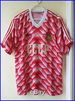Rare Vintage 80s CCCP, Soviet Union, USSR Adidas home shirt ...