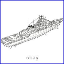 1/144 Military Model USSR Soviet Union Krivak II CLASS Cruiser Full Hull
