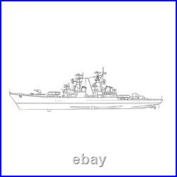 1/350 Military Model USSR Soviet Union Kynda class Missile Cruiser Full Hull