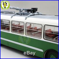 1/43 Classic ZIU 5 Trolleybus Soviet Union Russia Diecast Model Bus Car Green