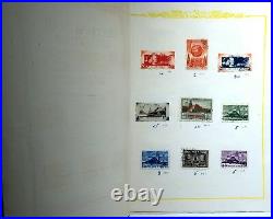 10 books with 280+ USSR Russia Thematic Collection Soviet Postal Stamps