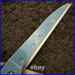 14 GIANT Vintage OLD Russian Soviet Union USSR CCCP 1960 BLUE TAILORS SCISSORS