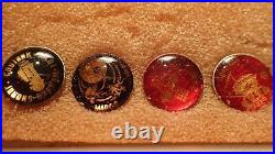 15 1950s/60s USSR Soviet Union Space Badges Pins Buttons Soyuz Sputnik with BOX C1