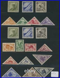 1926, Tannu Tuva, Collection On Pages Many Sets In Nh Condition, Sc. #1/91, C1-18