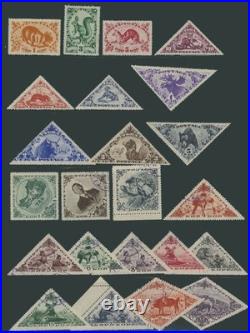 1926, Tannu Tuva, Collection On Pages Many Sets In Nh Condition, Sc. #1/91, C1-18