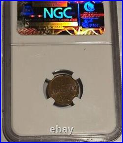 1927 Russian USSR Soviet Union 1/2 Kopek NGC MS 63 Very Rare Coin