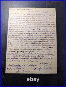 1928 Russia USSR Soviet Union Postcard Cover to Essen Ruhr Germany