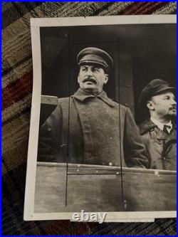 1929 Joseph Stalin Moscow Russia Press Photo Soviet Union Communist Leaders Ussr