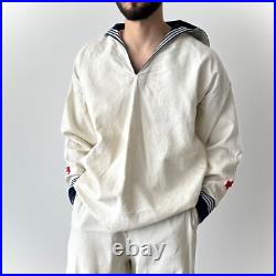 1930/40s WW2 Era Soviet Union USSR Navy'Formenka' White Suit