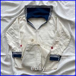 1930/40s WW2 Era Soviet Union USSR Navy'Formenka' White Suit