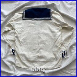 1930/40s WW2 Era Soviet Union USSR Navy'Formenka' White Suit