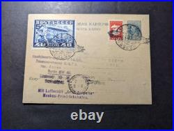 1930 Russia USSR Soviet Union LZ 127 Graf Zeppelin Cover to Berlin Germany