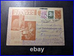1932 Russia USSR Soviet Union Postcard Cover to Berlin Germany