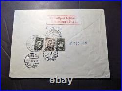 1933 Russia USSR Soviet Union Airmail Cover to Berlin via Konigsberg