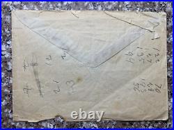1933 Ukraine Ussr Soviet Union Open Letter Cover To New York