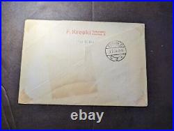 1934 Russia USSR Soviet Union Airmail Cover Poznan to Berlin Germany