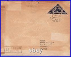 1935 Soviet Union USSR Tannu Tuva Turan Cover to Zurich Switzerland