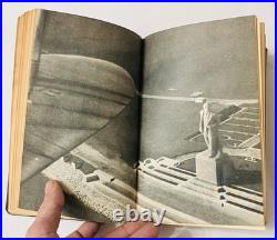 1938 Soviet Aviation Book Aeroflot Pilots Stories USSR Hardcover Rare