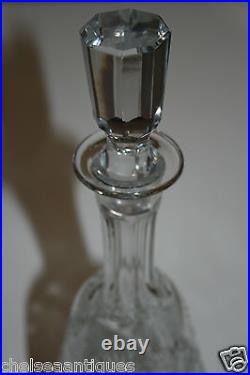 1950s USSR/SOVIET UNION Cut Crystal Russian Decanter Mid-Century Modern Glass