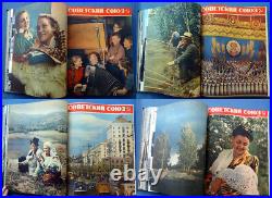1952-1954 Soviet Union Russian USSR Vintage? Onvolute Set of 10 Magazines Stalin