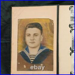 1955 Miliatry USSR Navy PHOTO ALBUM Soviet Union Fleet Sailros Photo