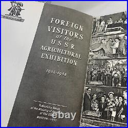 1957 Foreign Visitors at the USSR Agricultural Exhibition 1954-1956 Soviet Union