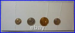 1957 Russia Ussr Soviet Union First Official Mint Prooflike Set (4) -very Rare