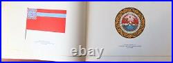 1959 Russia Album Flags Coat of Arms of Soviet Union & Soviet Republics LITHO
