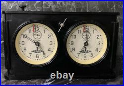 1960 Queens Gambit Bakelite Chess Timer Clock Jantar USSR Soviet Antique Rare