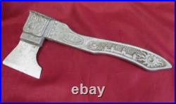 1960s VINTAGE SOVIET UNION USSR SOUVENIR METAL AXE withSPUTNIC FIRST SATELLITE 1960s VINTAGE SOVIET UNION USSR SOUVENIR METAL AXE withSPUTNIC FIRST SATELLITE
