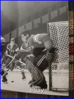 1960s Victor Konovalenko Cccp Hockey Photo Goalie Mask Type 1 Soviet Union Ussr