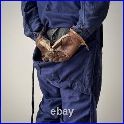 1960s Vintage Workwear Soviet Union USSR Navy Work Mechanic Coveralls