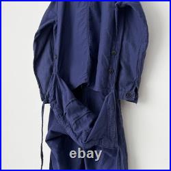 1960s Vintage Workwear Soviet Union USSR Navy Work Mechanic Coveralls