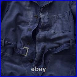 1960s Vintage Workwear Soviet Union USSR Navy Work Mechanic Coveralls