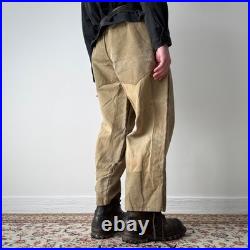 1960s Vintage Workwear Soviet Union USSR Work Welders Pants
