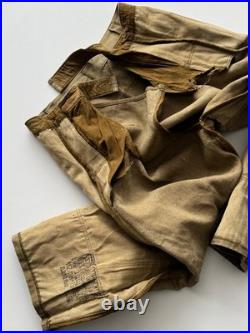 1960s Vintage Workwear Soviet Union USSR Work Welders Pants