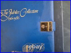 1961-86 Soviet Union Jubilee Collection of Space stamps in book Limited Edition