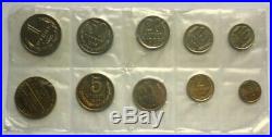 1965 Russia Ussr Cccp Soviet Union Official Leningrad Mint Prooflike Set (9)