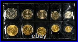 1965 USSR 9-Coin Prooflike Set + Medal Leningrad Mint Sealed 1965 USSR 9-Coin Prooflike Set + Medal Leningrad Mint Sealed