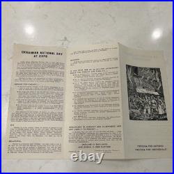 1967 Expo Montreal Ukrainian National Day Protest Pamphlet News Propaganda Lot