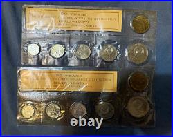 1967 USSR Copper-Nickel Coin Set 50 Years Great October Revolution Jubilee 2 Set