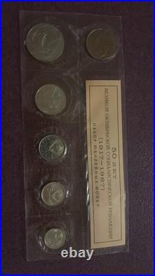 1967 USSR Copper-Nickel Coin Set 50 Years Great October Revolution Jubilee 2 Set