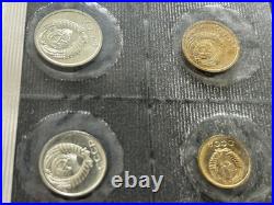 1973 Soviet Union Leningrad Mint Uncirculated Sealed Coin Set Goznak Ruble Kopek
