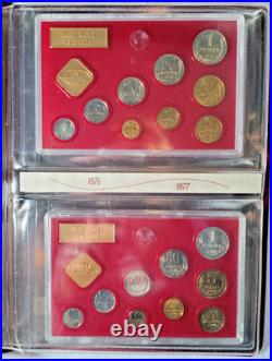 1974-1980 Soviet Union Proof-Like Collector Sets