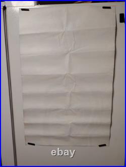 1976 Original USSR Propaganda poster Soviet Army Pilot 28x18 in