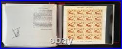 1978-80 Ussr Moscow Olympics Sports Minisheets In Souvenir Album, Nh, Sc#b62/105