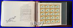 1978-80 Ussr Moscow Olympics Sports Minisheets In Souvenir Album, Nh, Sc#b62/105