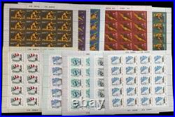 1978-80 Ussr Moscow Olympics Sports Minisheets In Souvenir Album, Nh, Sc#b62/105