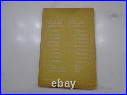 1978 Russia Ussr Cccp Soviet Union Official Leningrad Mint Set (9)