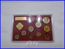 1978 Russia Ussr Cccp Soviet Union Official Leningrad Mint Set (9)